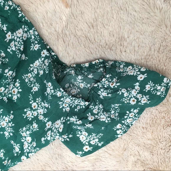 Shein Top and Bottom skirt floral Green Size small - Picture 9 of 13